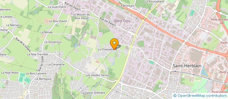 localisation de l'entreprise LA SUITE CALIFORNIENNE  SAINT-HERBLAIN