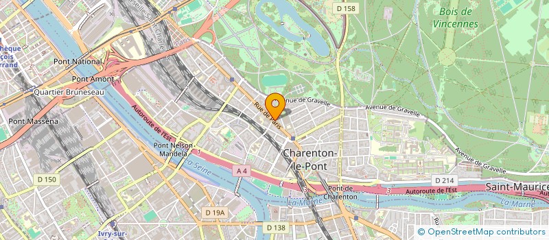 localisation de l'entreprise LA SUITE CONFIDENTIELLE  CHARENTON-LE-PONT