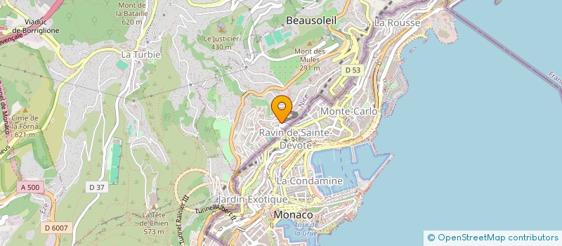 localisation de l'entreprise LA SUITE DE BEAUSOLEIL  BEAUSOLEIL