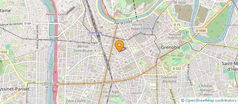 localisation de l'entreprise LA SUITE N 16  GRENOBLE