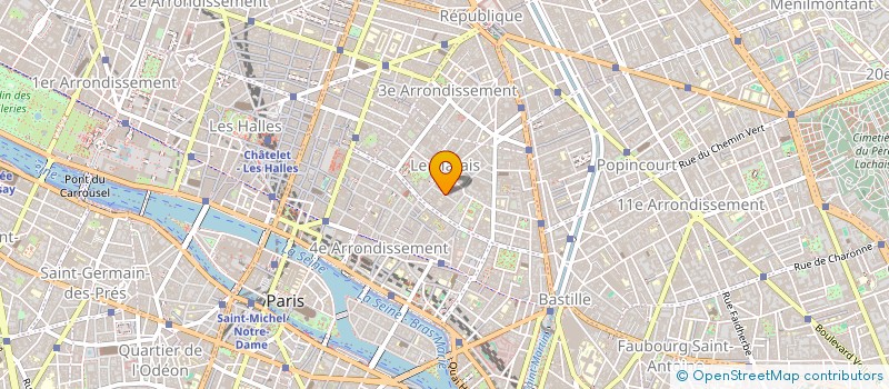 localisation de l'entreprise LA SUITE ODEON  PARIS