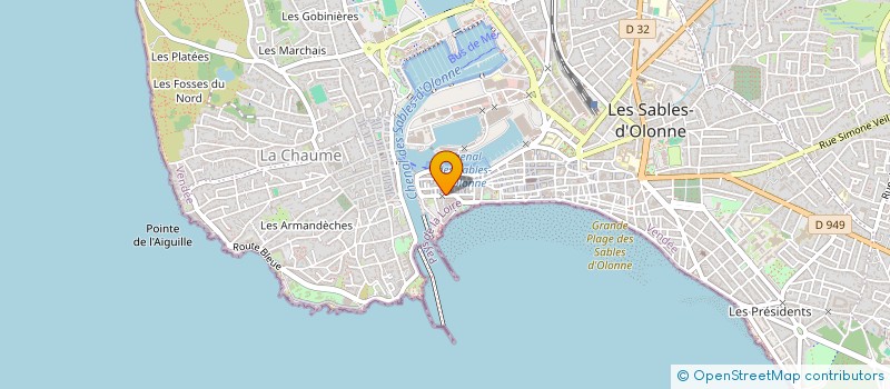localisation de l'entreprise LA SUITE SVP à LES SABLES D'OLONNE