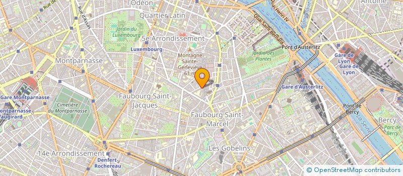 localisation de l'entreprise LA SUITE TROIS QUATORZE à PARIS