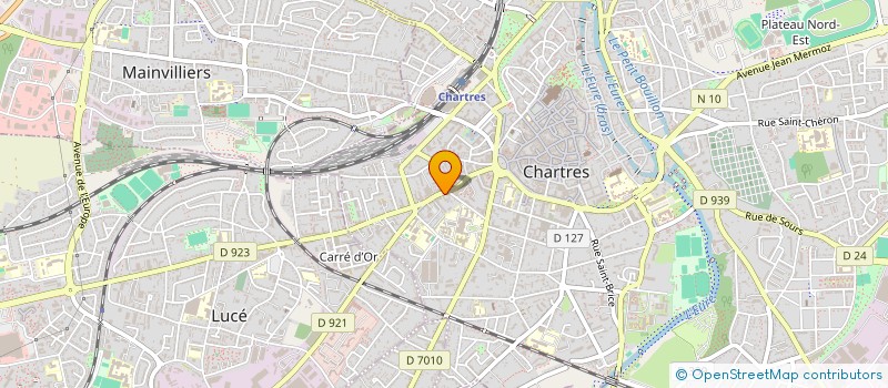 localisation de l'entreprise LA SUPERETTE DU COIN à CHARTRES