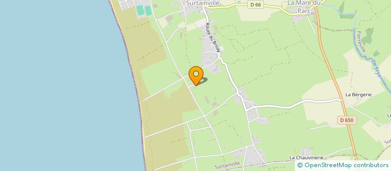 localisation de l'entreprise LA SURTAINVILLAISE  SURTAINVILLE