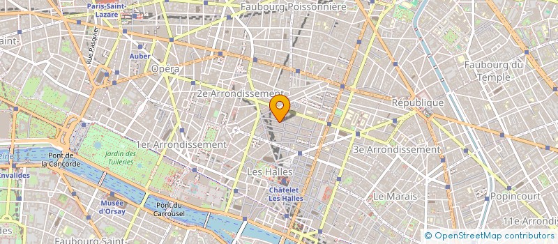 localisation de l'entreprise LA SYMPHONIE DELIBEREE  PARIS