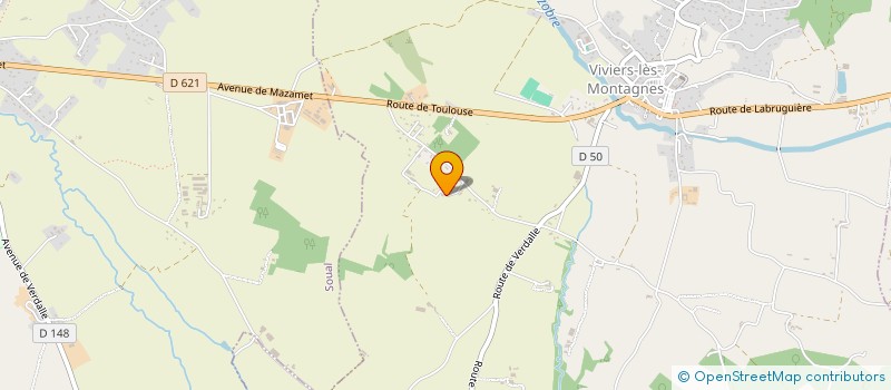 localisation de l'entreprise LA SYMPHONIE DES ABEILLES  VIVIERS-LES-MONTAGNES