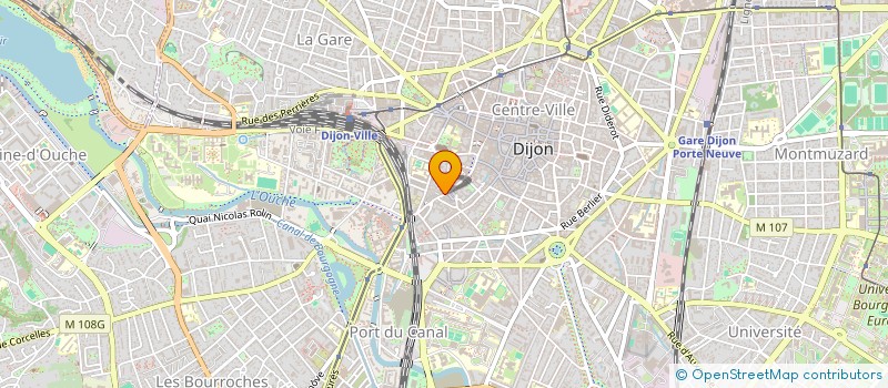 localisation de l'entreprise LA SYMPHONIE DES PRENOMS à DIJON