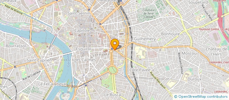 localisation de l'entreprise LA SYNPHONIE DES PARFUMS à TOULOUSE