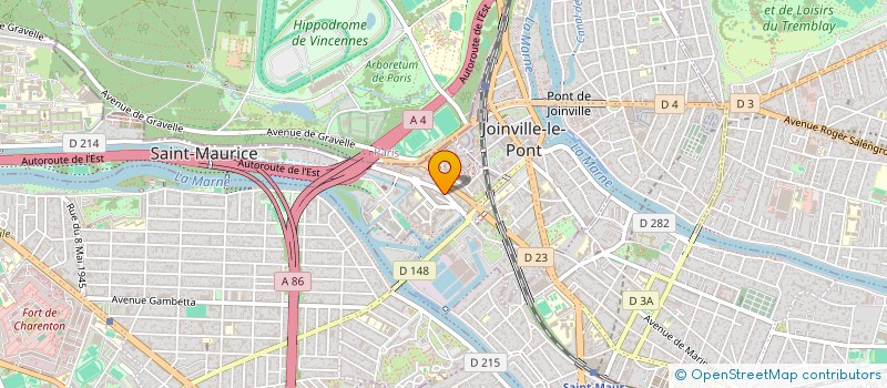 localisation de l'entreprise LA SYRENE à SAINT-MAURICE