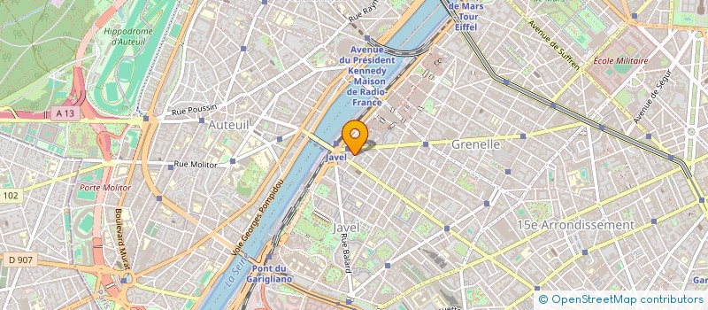 localisation de l'entreprise LA T P DEVELOPPEMENT  PARIS