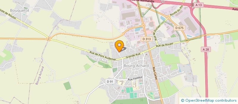 localisation de l'entreprise LA T YM DE L EFFORT AU BONHEUR  BOURG-ACHARD