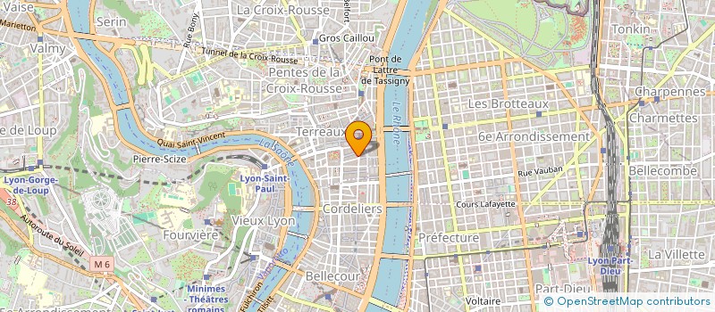 localisation de l'entreprise LA TABATIERE à LYON