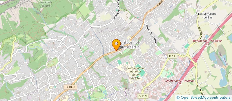 localisation de l'entreprise LA TABATIERE  MONTBONNOT-SAINT-MARTIN