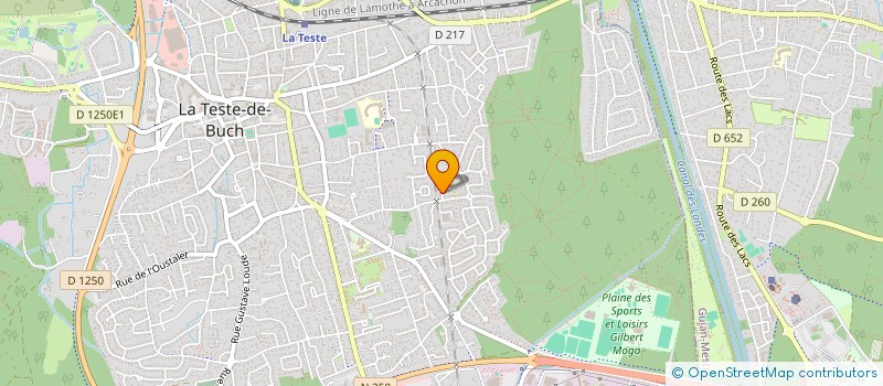 localisation de l'entreprise LA TABATIERE à LA TESTE-DE-BUCH