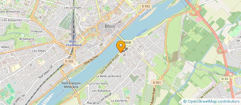 localisation de l'entreprise LA TABLE  BLOIS