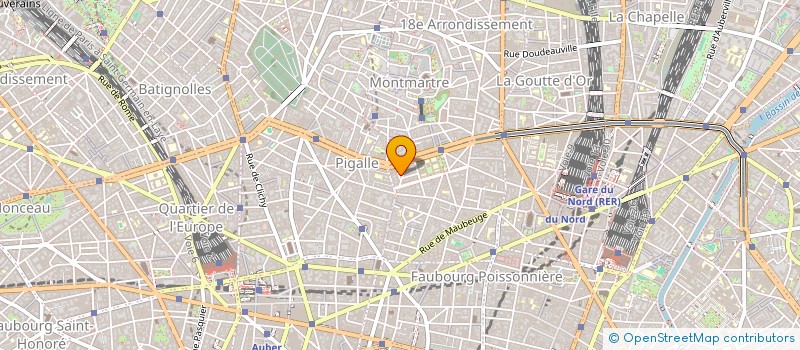 localisation de l'entreprise LA TABLE A QUATRE  PARIS