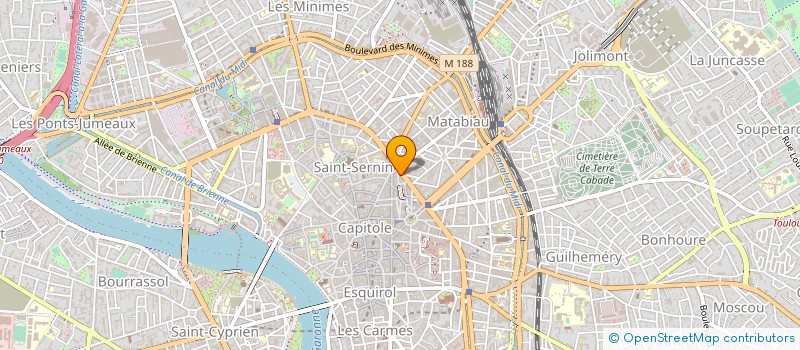 localisation de l'entreprise LA TABLE AUX FRUITS DE MER à TOULOUSE