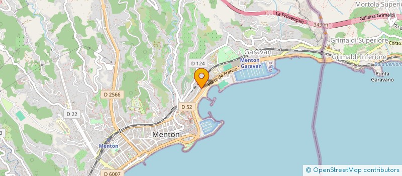 localisation de l'entreprise LA TABLE BERBERE à MENTON