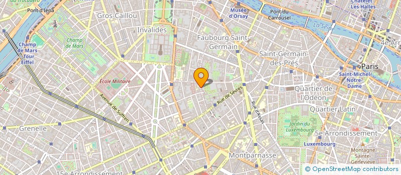 localisation de l'entreprise LA TABLE D'AKIHIRO  PARIS