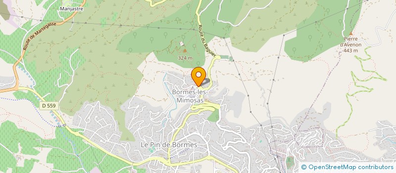 localisation de l'entreprise LA TABLE D ALAIN GIGANT  BORMES-LES-MIMOSAS