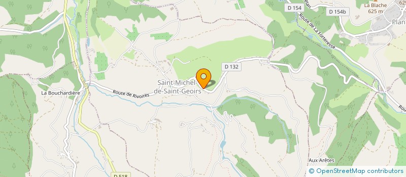 localisation de l'entreprise LA TABLE D'AURES  SAINT-MICHEL-DE-SAINT-GEOIRS