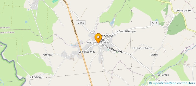 localisation de l'entreprise LA TABLE D'ELOISE  AUCEY-LA-PLAINE