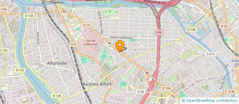 localisation de l'entreprise LA TABLE D'EMERAUDE à MAISONS-ALFORT