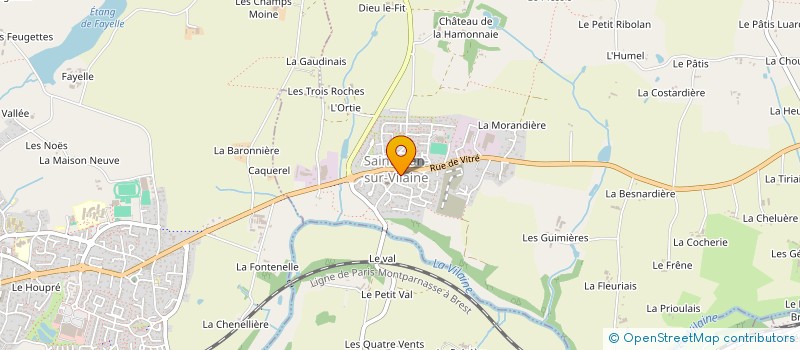 localisation de l'entreprise LA TABLE D'EVE....  MARPIRE