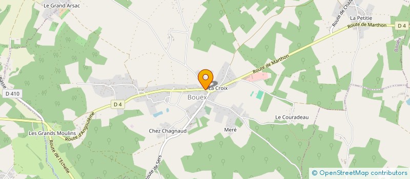 localisation de l'entreprise LA TABLE DE BOUEX à BOUEX