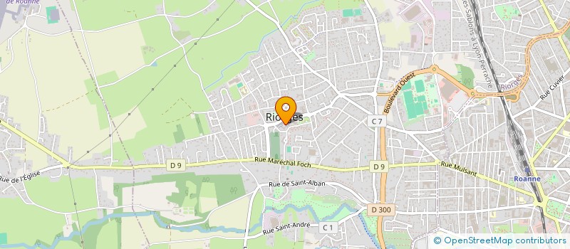 localisation de l'entreprise LA TABLE DE CEL' à RIORGES