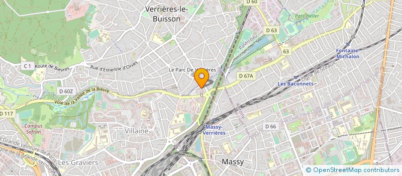 localisation de l'entreprise LA TABLE DE FATIMA à MASSY
