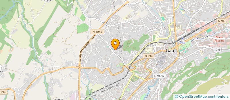 localisation de l'entreprise LA TABLE DE JACKY  GAP