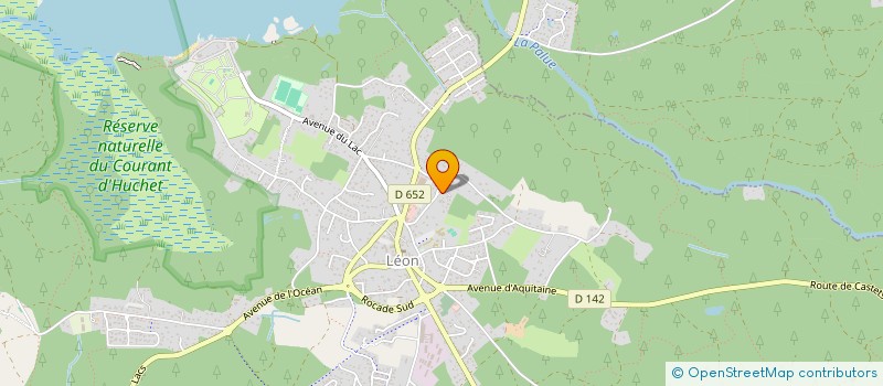 localisation de l'entreprise LA TABLE DE L OCEAN  LEON