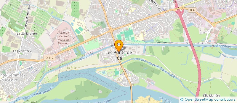 localisation de l'entreprise LA TABLE DE MARCO à LES PONTS-DE-CE