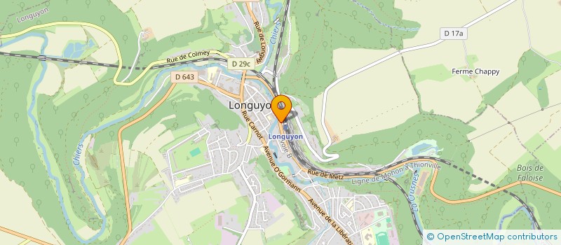 localisation de l'entreprise LA TABLE DE NAPO  LONGUYON