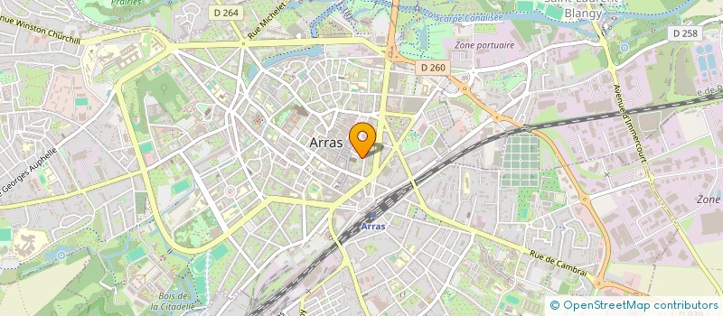 localisation de l'entreprise LA TABLE DE NICO à ARRAS