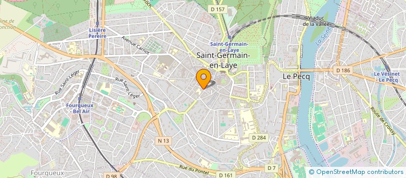 localisation de l'entreprise LA TABLE DE SOLENE à SAINT-GERMAIN-EN-LAYE