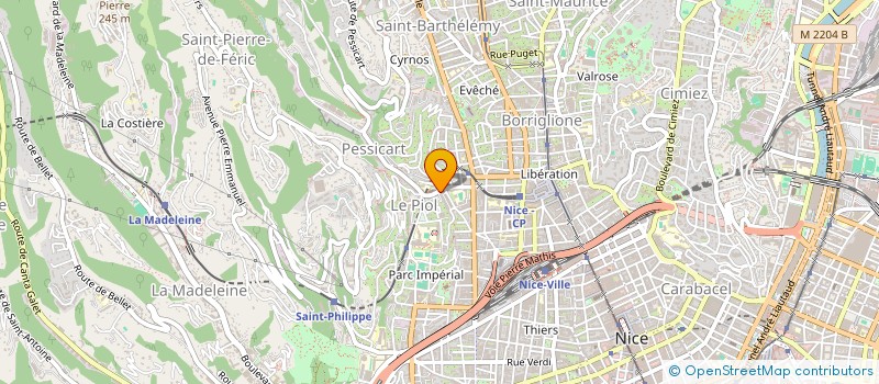 localisation de l'entreprise LA TABLE DE TUNIS ET D'AILLEURS à NICE