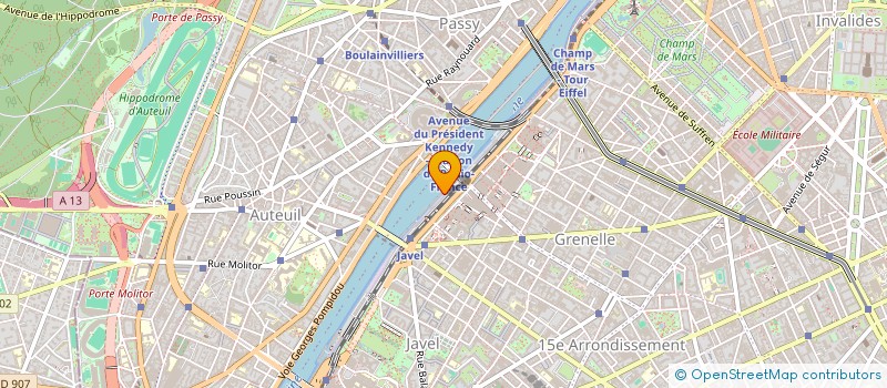 localisation de l'entreprise LA TABLE DE WU  PARIS