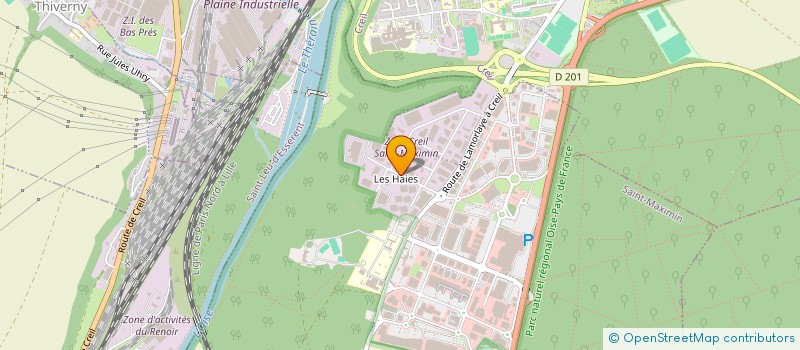 localisation de l'entreprise LA TABLE DES AGAPES à SAINT-MAXIMIN