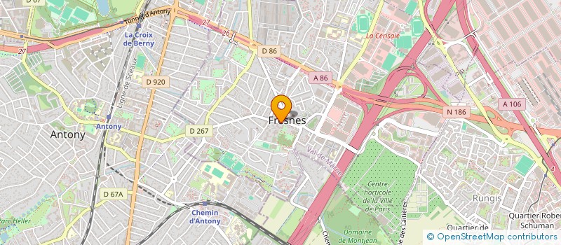 localisation de l'entreprise LA TABLE DES COPAINS  PARIS