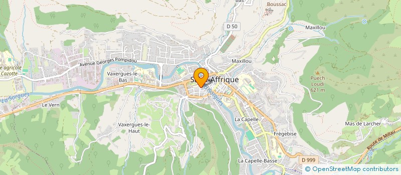 localisation de l'entreprise LA TABLE DES GENS  SAINT-AFFRIQUE