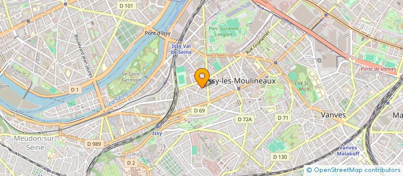 localisation de l'entreprise LA TABLE DES PAINS à ISSY-LES-MOULINEAUX