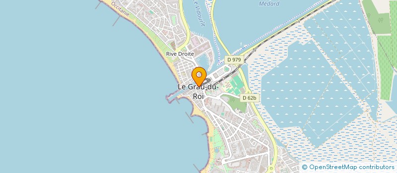 localisation de l'entreprise LA TABLE DU GRAU  LE GRAU-DU-ROI