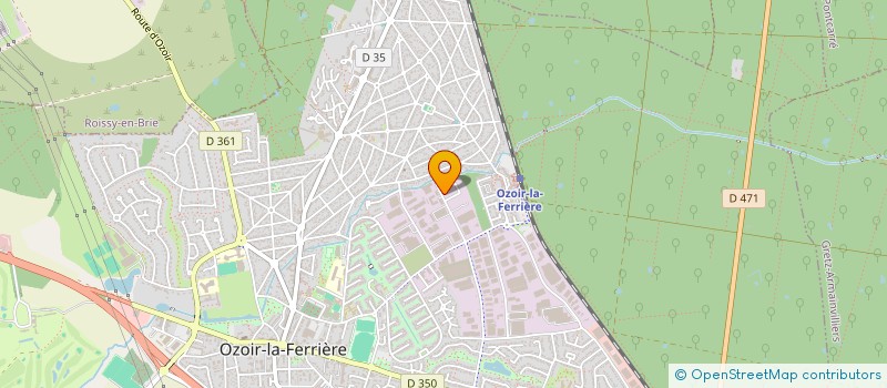 localisation de l'entreprise LA TABLE DU ROI  OZOIR-LA-FERRIERE