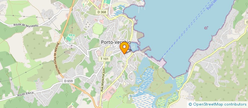 localisation de l'entreprise LA TABLE DU SHEGARA à PORTO-VECCHIO