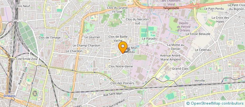 localisation de l'entreprise LA TABLE DU SULTAN à ORLEANS
