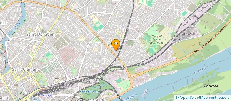 localisation de l'entreprise LA TABLE HEBEL à NANTES