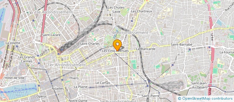 localisation de l'entreprise LA TABLE MARSEILLAISE (LTM) à MARSEILLE
